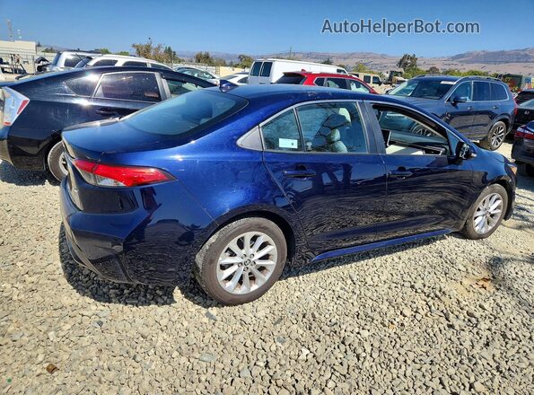 5YFFPRAE6LP111473 2020 TOYOTA COROLLA Blue Trasero derecho