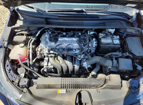 5YFFPRAE6LP111473 2020 TOYOTA COROLLA Blue Vista interior trasera