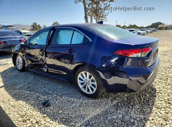 5YFFPRAE6LP111473 2020 TOYOTA COROLLA Blue Trasero izquierdo