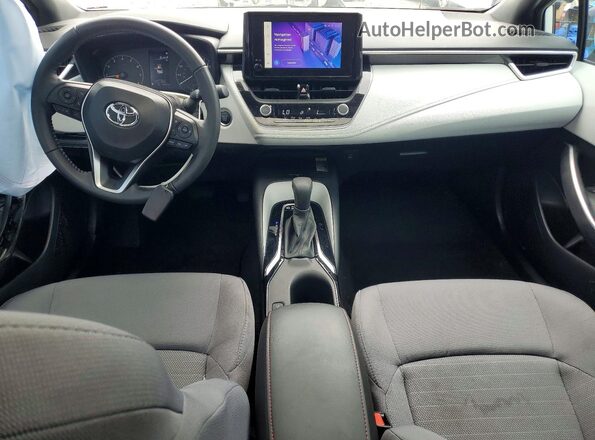5YFP4MCEXRP204521 2024 TOYOTA COROLLA White Вид панелі приладів