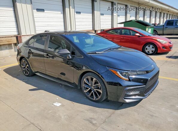 5YFP4RCE1LP015907 2020 TOYOTA COROLLA Black Front right