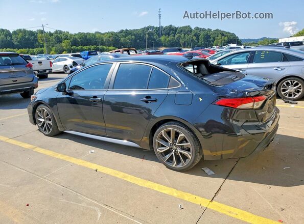 5YFP4RCE1LP015907 2020 TOYOTA COROLLA Black Rear left