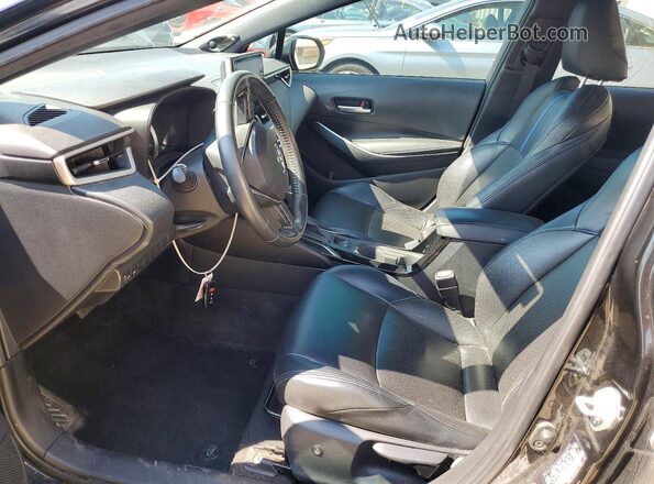 5YFP4RCE1LP015907 2020 TOYOTA COROLLA Black Front interior view