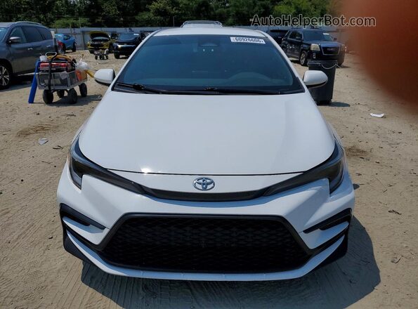 5YFS4MCE0PP159855 2023 TOYOTA COROLLA White წინა ხედი