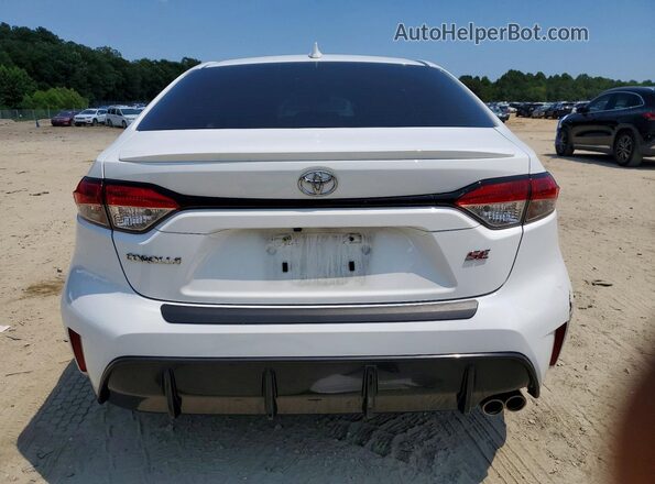 5YFS4MCE0PP159855 2023 TOYOTA COROLLA White უკანა ხედი