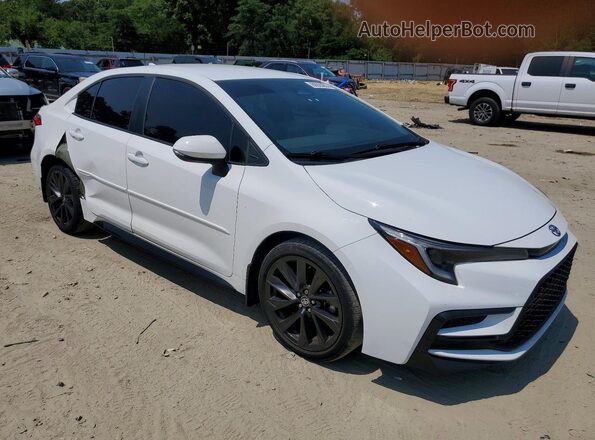 5YFS4MCE0PP159855 2023 TOYOTA COROLLA White წინა მარჯვენა
