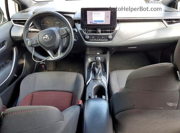 5YFS4MCE1RP181088 2024 TOYOTA COROLLA Gray Widok deski rozdzielczej