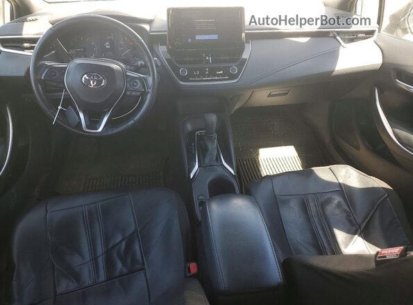 5YFS4MCE2PP153779 2023 TOYOTA COROLLA Silver Вид панелі приладів