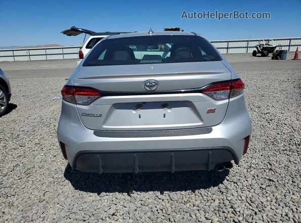 5YFS4MCE2PP153779 2023 TOYOTA COROLLA Silver Вид ззаду