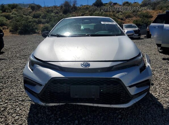 5YFS4MCE2PP153779 2023 TOYOTA COROLLA Silver Вид спереду