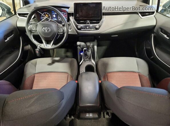 5YFS4MCE2RP191158 2024 TOYOTA COROLLA White Widok deski rozdzielczej