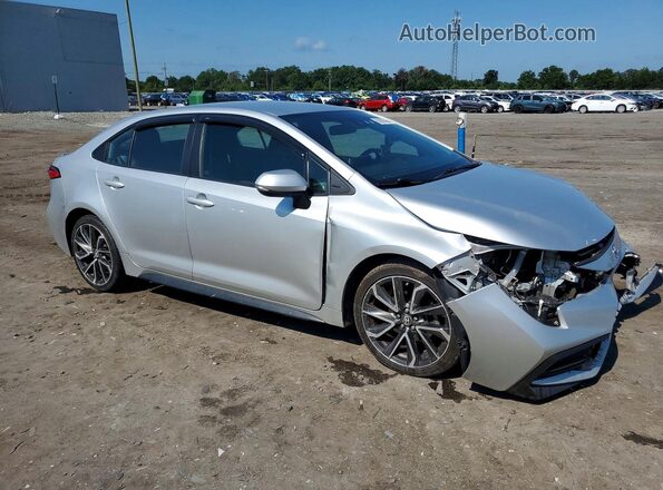 5YFS4MCE4MP060760 2021 TOYOTA COROLLA Silver Առջևի աջ