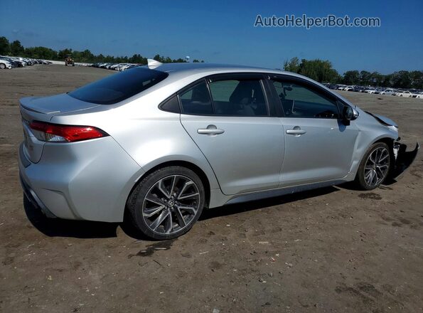 5YFS4MCE4MP060760 2021 TOYOTA COROLLA Silver Հետևի աջ