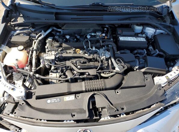 5YFS4MCE4MP060760 2021 TOYOTA COROLLA Silver Սալոնի հետևի տեսք