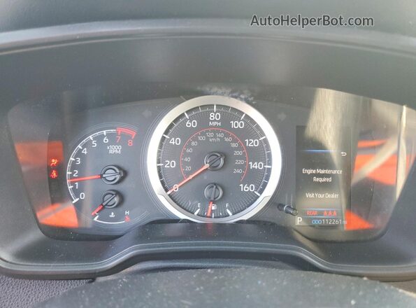 5YFS4MCE4MP060760 2021 TOYOTA COROLLA Silver Սարքավորումների վահանակի տեսք