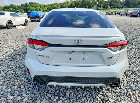 5YFS4MCE4NP139542 2022 TOYOTA COROLLA White უკანა ხედი