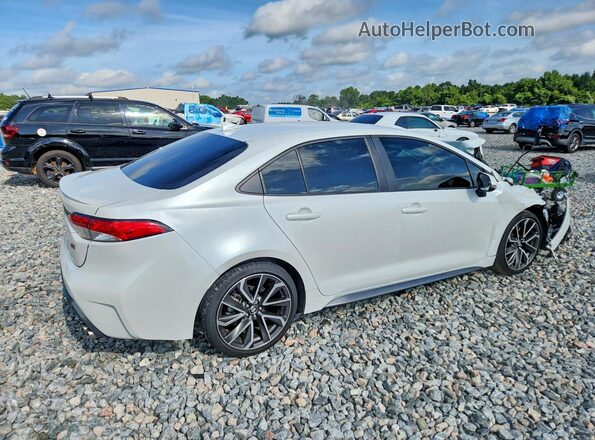 5YFS4MCE4NP139542 2022 TOYOTA COROLLA White უკანა მარჯვენა