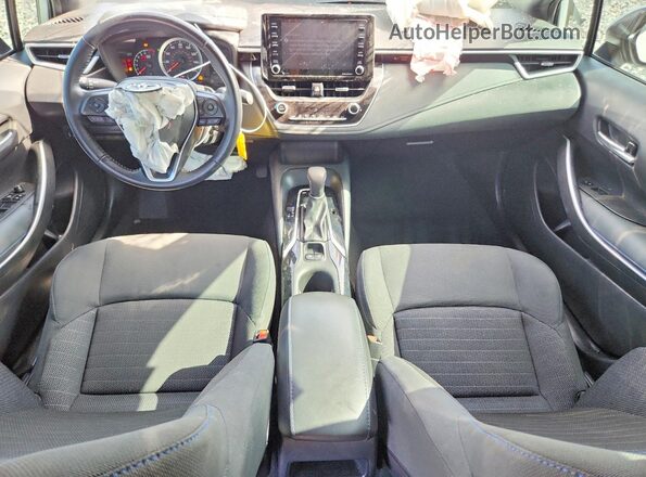 5YFS4MCE4NP139542 2022 TOYOTA COROLLA White წინა პანელის ხედი