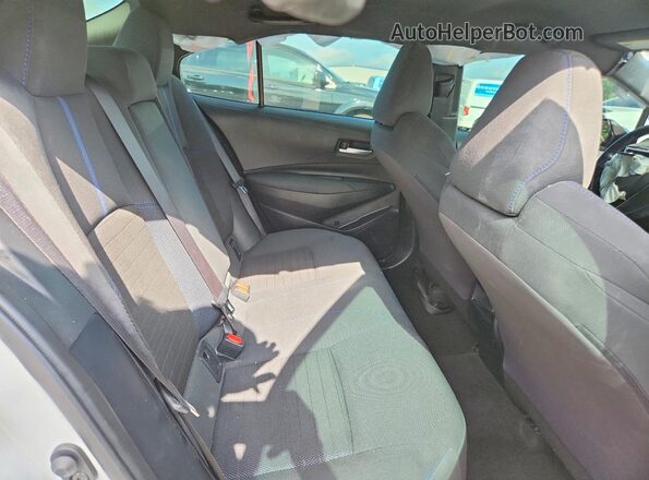 5YFS4MCE4NP139542 2022 TOYOTA COROLLA White უკანა სავარძლების ხედი