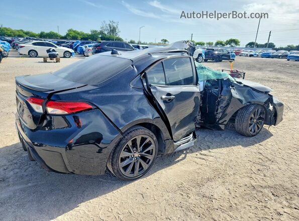 5YFS4MCE4PP157137 2023 TOYOTA COROLLA Black Rear right