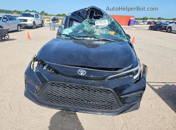 5YFS4MCE4PP157137 2023 TOYOTA COROLLA Black Front view