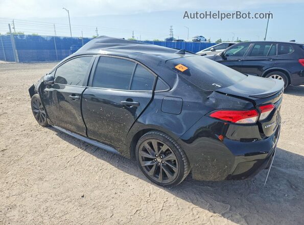 5YFS4MCE4PP157137 2023 TOYOTA COROLLA Black Rear left