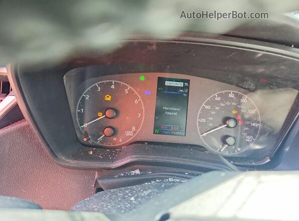 5YFS4MCE4PP157137 2023 TOYOTA COROLLA Black Instrument cluster view