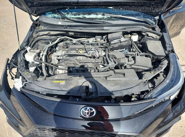 5YFS4MCE4PP157137 2023 TOYOTA COROLLA Black Rear interior view