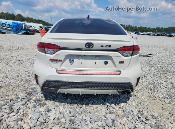 5YFS4MCE5MP085862 2021 TOYOTA COROLLA White უკანა ხედი