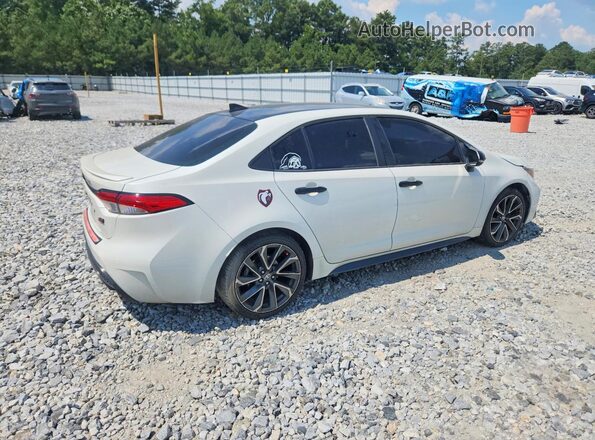 5YFS4MCE5MP085862 2021 TOYOTA COROLLA White უკანა მარჯვენა
