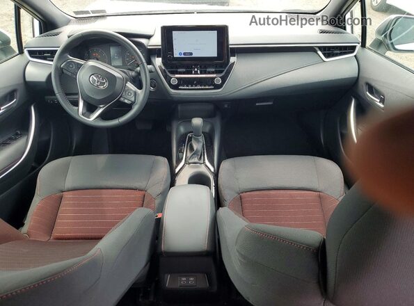 5YFS4MCE5SP236907 2025 TOYOTA COROLLA White Dashboard view