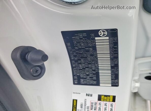 5YFS4MCE5SP236907 2025 TOYOTA COROLLA White Engine compartment view