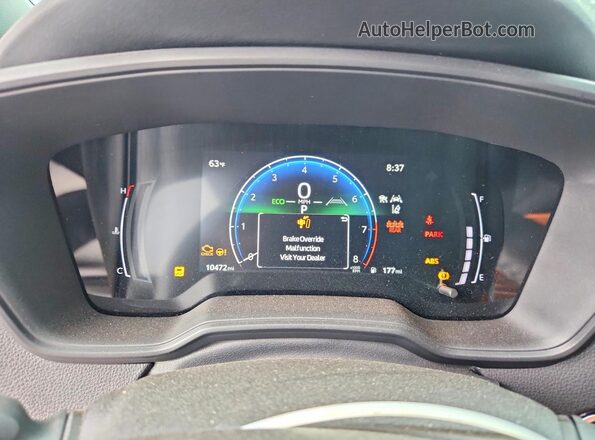 5YFS4MCE7TP254584 2026 TOYOTA COROLLA Charcoal Սարքավորումների վահանակի տեսք