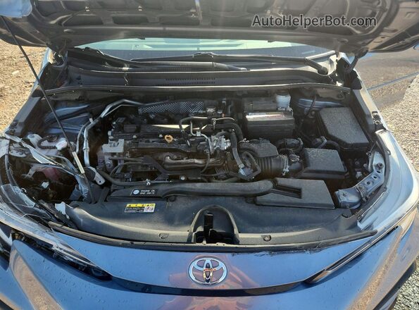 5YFS4MCE8PP145606 2023 TOYOTA COROLLA Серый Вид задней части салона
