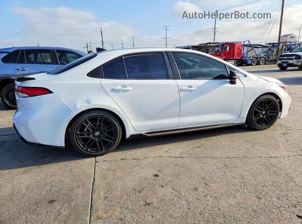 5YFS4MCE9MP070040 2021 TOYOTA COROLLA Белый Задняя правая четверть
