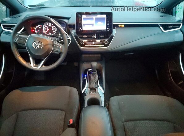5YFS4MCE9MP093320 2021 TOYOTA COROLLA Blue Widok deski rozdzielczej
