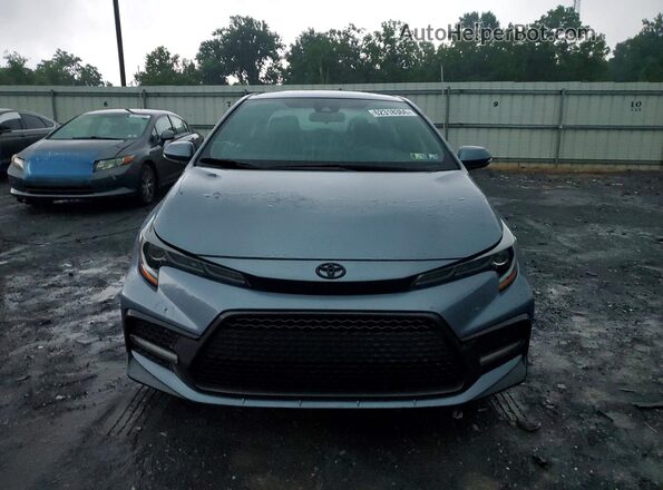5YFS4MCE9MP093320 2021 TOYOTA COROLLA Blue Widok z przodu