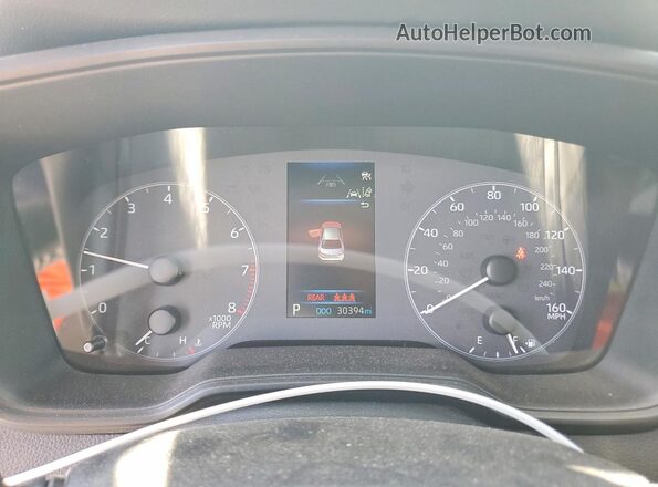 5YFS4MCEXSP223151 2025 TOYOTA COROLLA Белый Вид щитка приборов