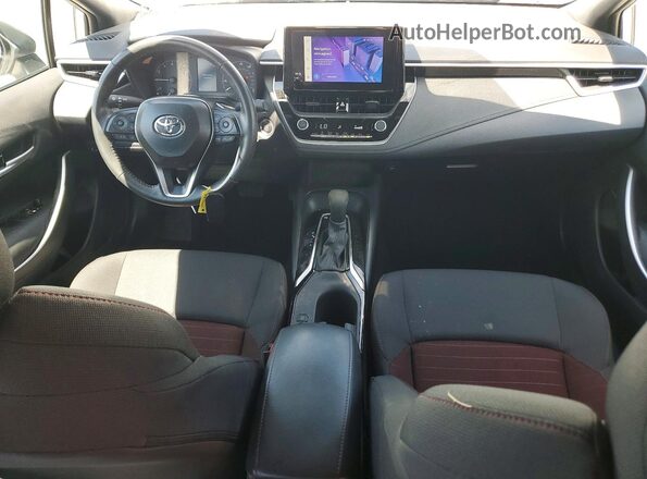 5YFS4MCEXSP223151 2025 TOYOTA COROLLA Белый Вид панели приборов