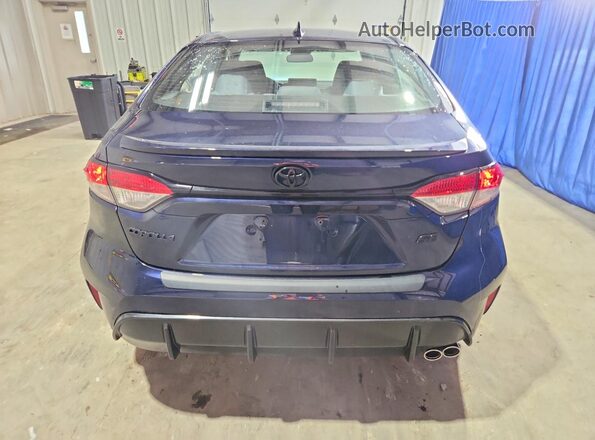 5YFS4MCEXSP232397 2025 TOYOTA COROLLA Blue Вид ззаду