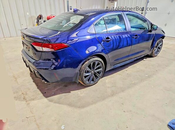 5YFS4MCEXSP232397 2025 TOYOTA COROLLA Blue Задня права чверть