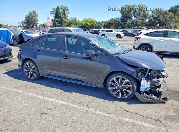 5YFS4RCE7LP054009 2020 TOYOTA COROLLA Черный Передняя правая четверть