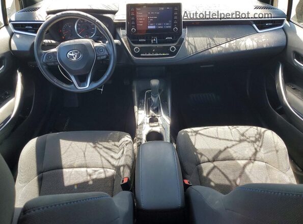 5YFS4RCE7LP054009 2020 TOYOTA COROLLA Черный Вид панели приборов
