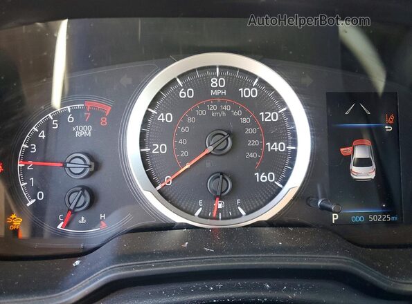 5YFS4RCE7LP054009 2020 TOYOTA COROLLA Черный Вид щитка приборов