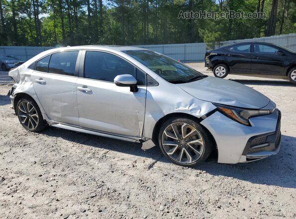 5YFT4MCE5NP130367 2022 TOYOTA COROLLA Silver Front right