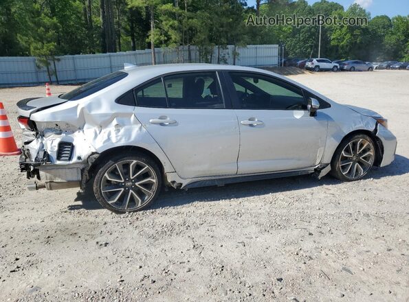 5YFT4MCE5NP130367 2022 TOYOTA COROLLA Silver Rear right