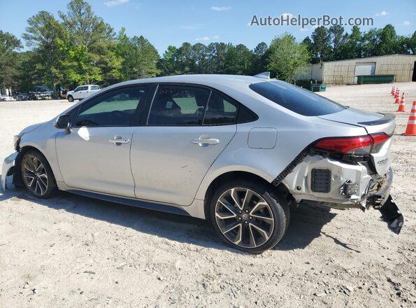 5YFT4MCE5NP130367 2022 TOYOTA COROLLA Silver Rear left