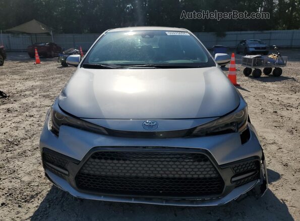 5YFT4MCE5NP130367 2022 TOYOTA COROLLA Silver Front view