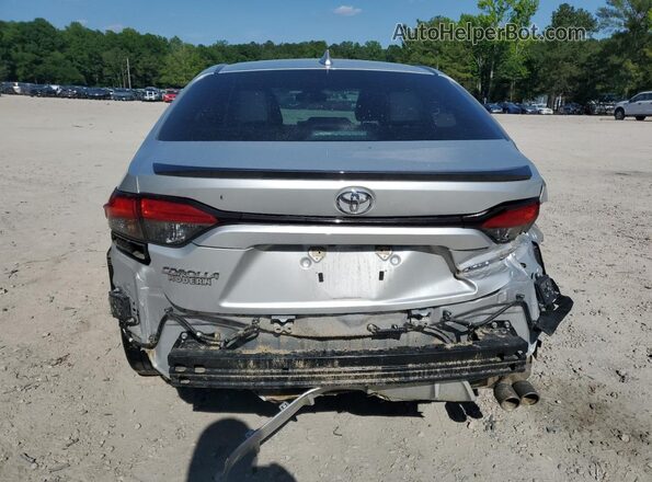 5YFT4MCE5NP130367 2022 TOYOTA COROLLA Silver Rear view