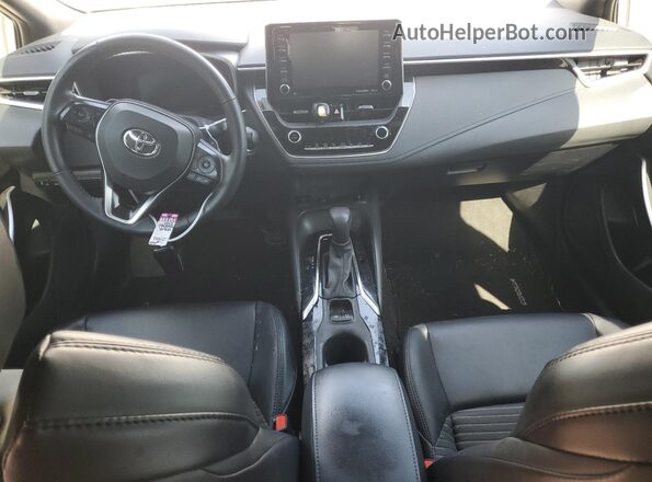 5YFT4MCE5NP130367 2022 TOYOTA COROLLA Silver Dashboard view